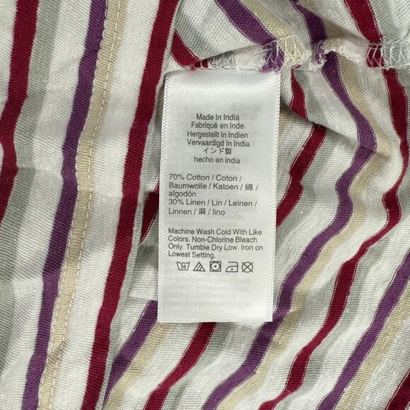 NWT Madewell Boxy Muscle Tee in Stripe Size XS - Picture 7 of 8